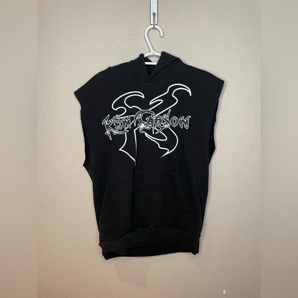 Ken carson sleevless hoodie